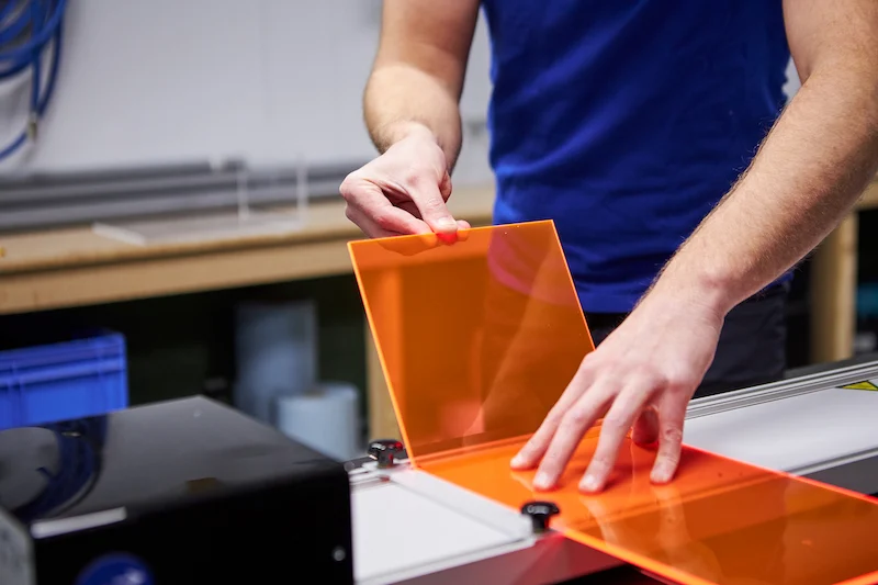 Where does the thickness of acrylic come in?