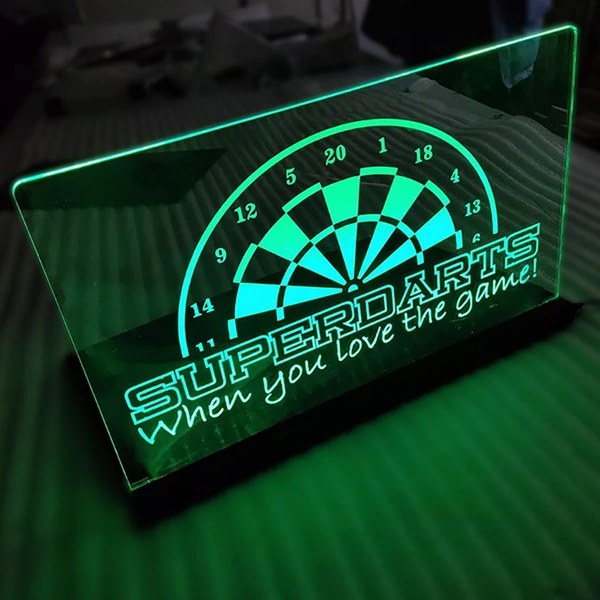 Acrylic LED edge sign, Acrylic Edge Lit Signage,Edge Lit Sign