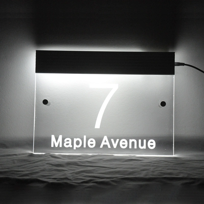 Acrylic LED edge sign, Acrylic Edge Lit Signage,Edge Lit Sign