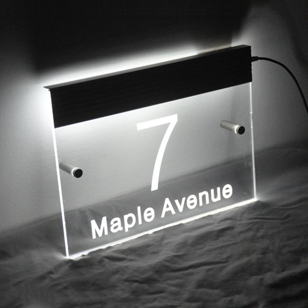 Acrylic LED edge sign, Acrylic Edge Lit Signage,Edge Lit Sign