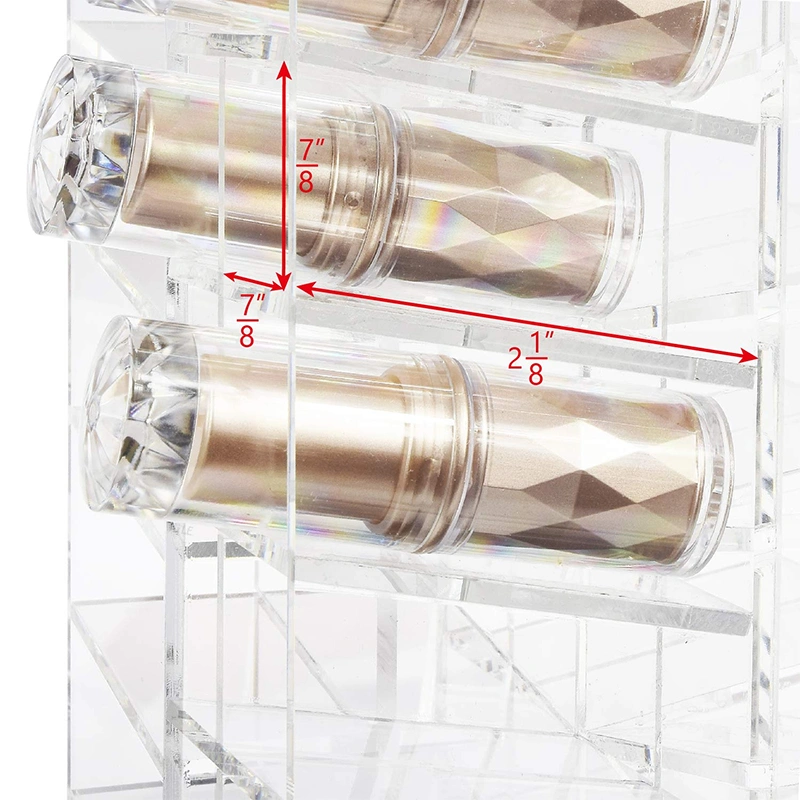 lipstick display Tower,acrylic lipstick Organizer,lipstick display 