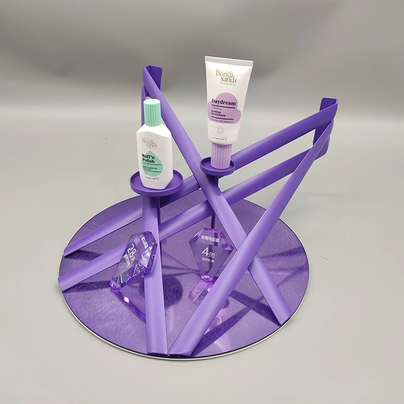 cosmetic display counter, display for cosmetics