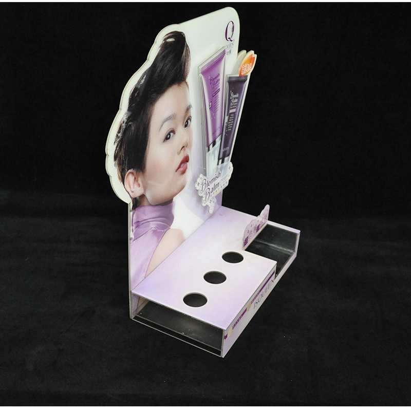 cosmetic display counter, display holder for cosmetics