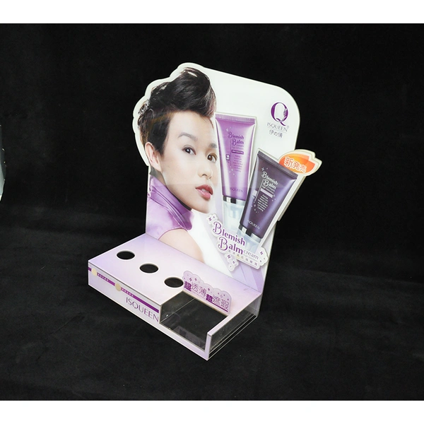 cosmetic display counter, display holder for cosmetics