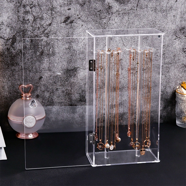 necklace display stand,jewelry necklace display case