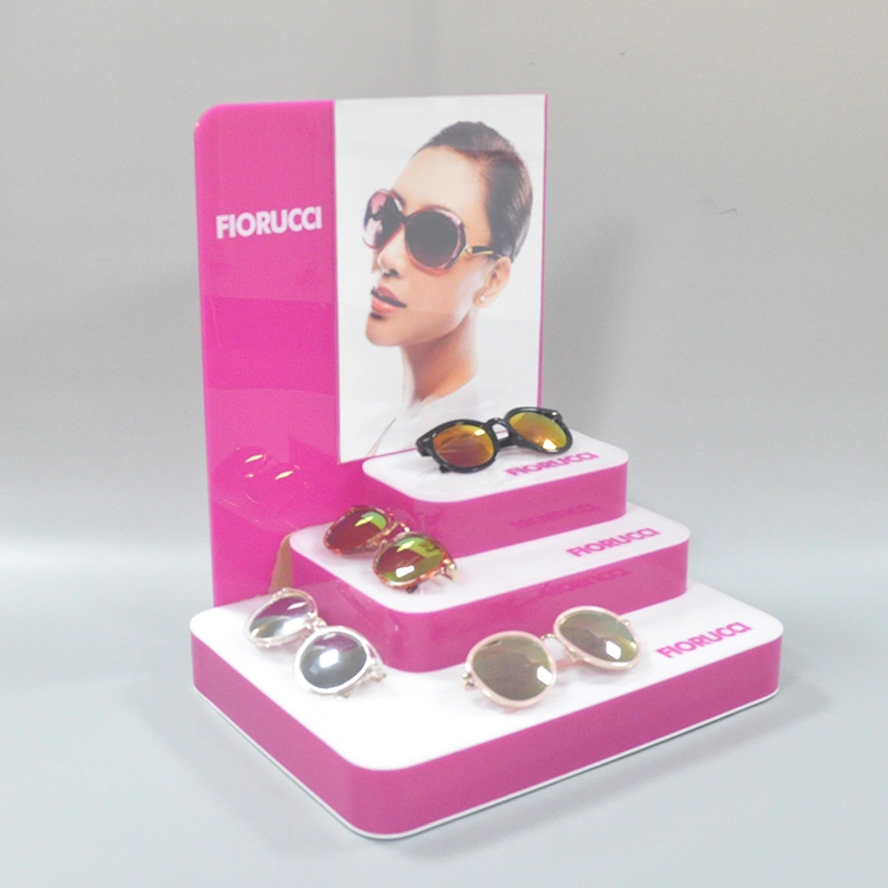 3 Tier Acrylic Sunglasses display stand  