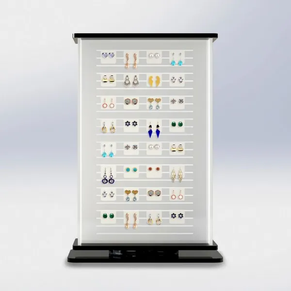 Rotating Retail Jewellery Display,acrylic jewelry display
