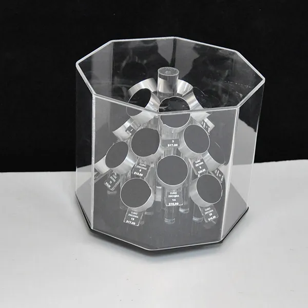  Acrylic ring Display case
