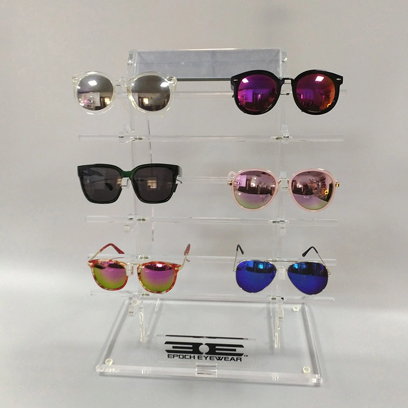 Acrylic sunglasses display stand
