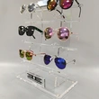 Acrylic sunglasses display stand