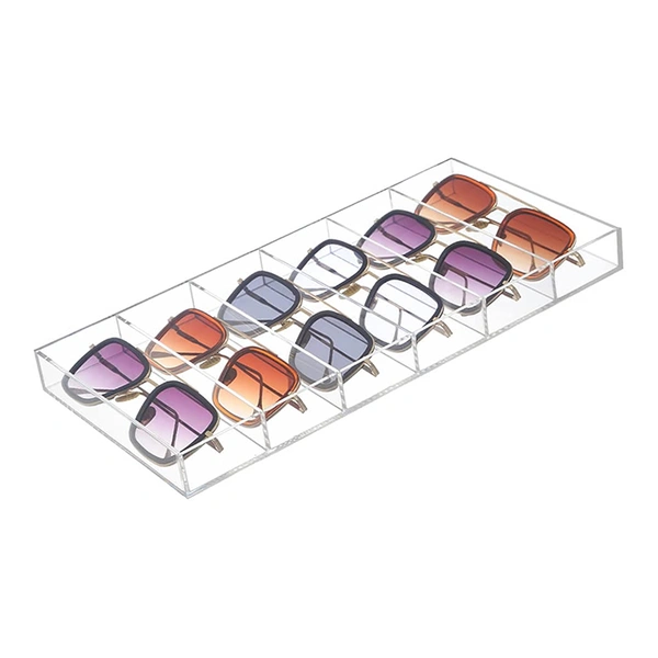 Acrylic sunglasses display case 