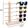 Wood Sunglass Display