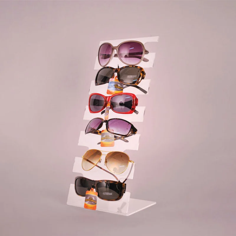 Acrylic sunglasses display stand,desktop sunglasses display,