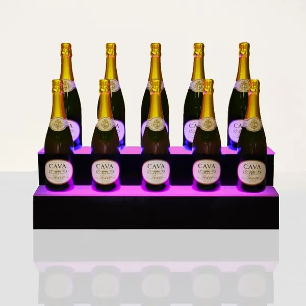 Acrylic bottle glorifier, liquor bottle display