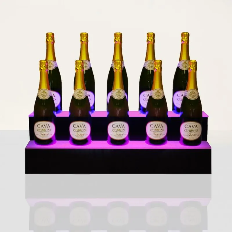 Acrylic bottle glorifier, liquor bottle display