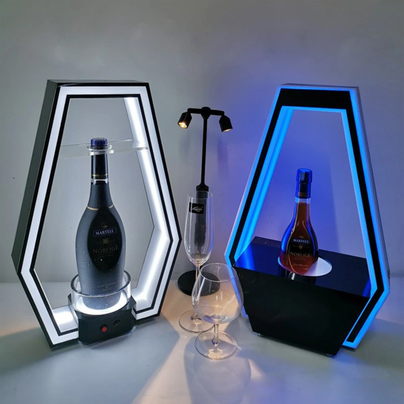 Acrylic bottle glorifier, liquor bottle display stand