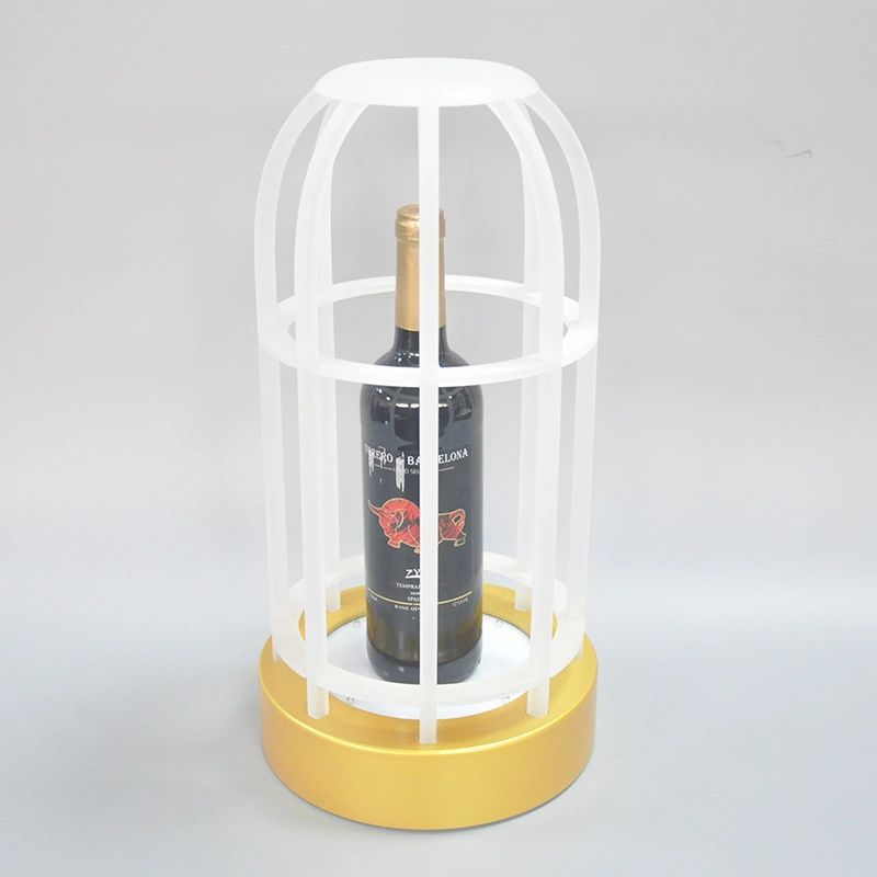 Acrylic bottle glorifier, liquor bottle display stand