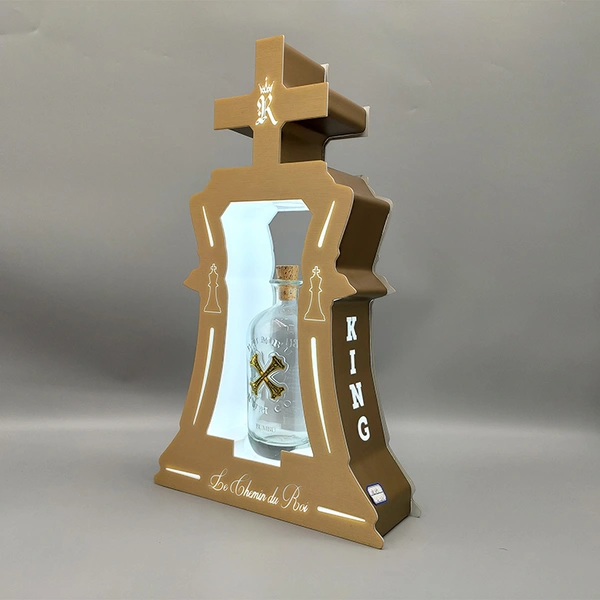 liquor bottle display stand