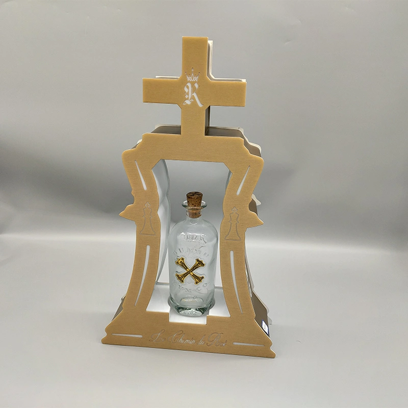 liquor bottle display stand