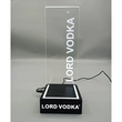 Acrylic LED bottle display stand