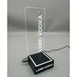 Acrylic LED bottle display stand