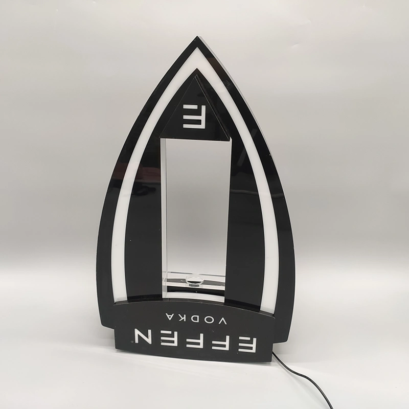 Acrylic bottle glorifier