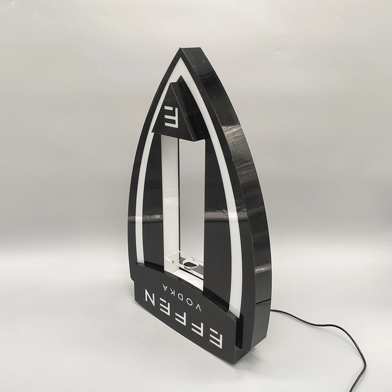 Acrylic bottle glorifier