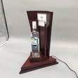 wood bottle glorifier, liquor bottle display 