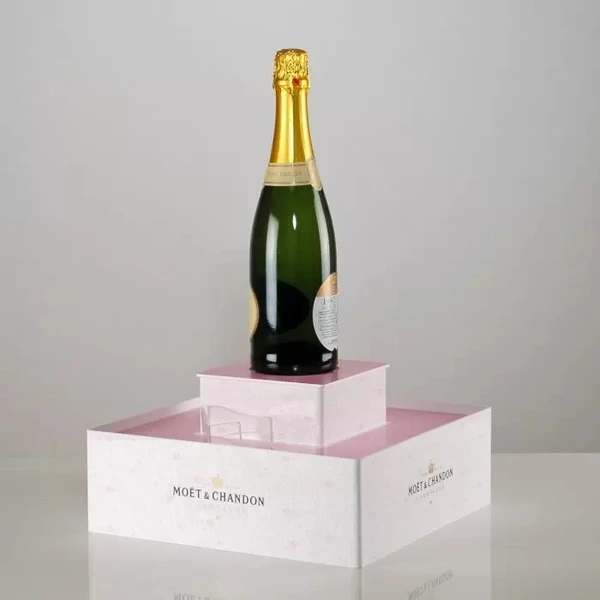  Acrylic wine bottle holder