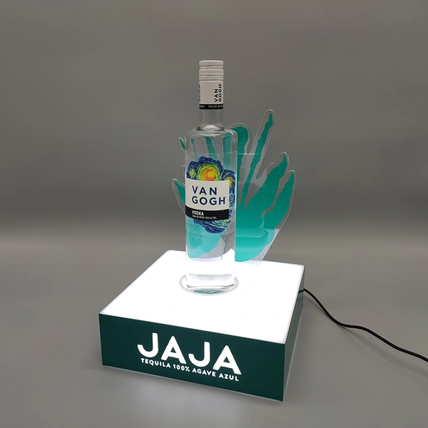 acrylic bottle display stand 