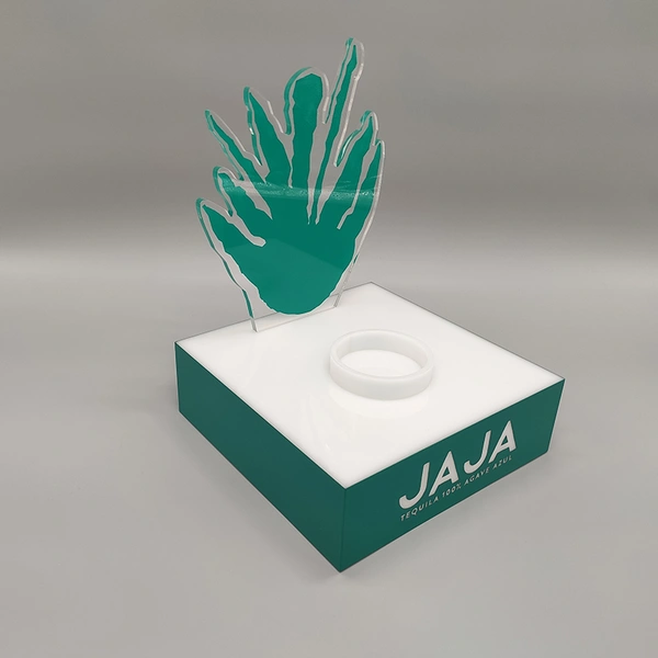 acrylic bottle display stand 