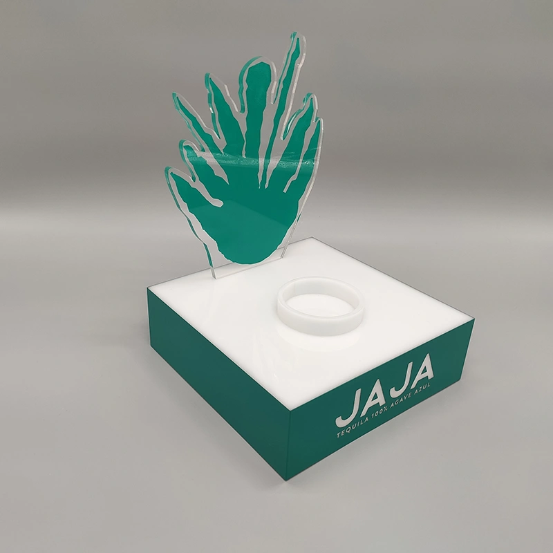 acrylic bottle display stand 