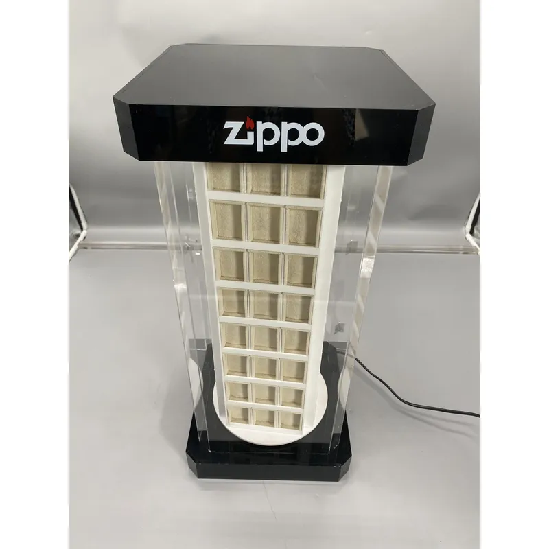  Acrylic lighter Display Cabinet for Zippo