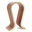 wood  headset display stand