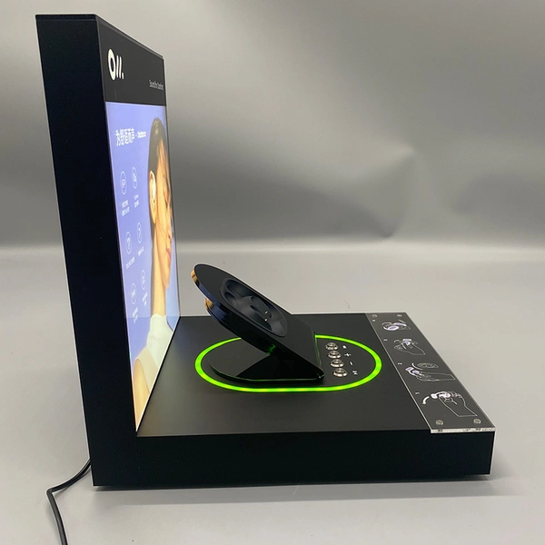 Acrylic Bluetooth earphone display stand 