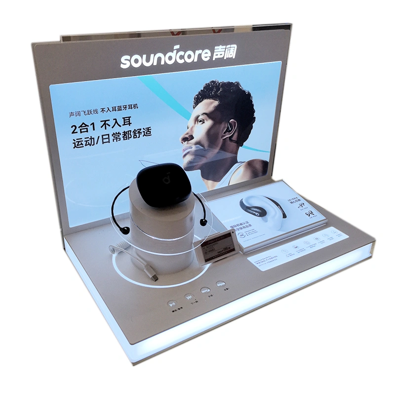  LED Bluetooth earphone display Stand