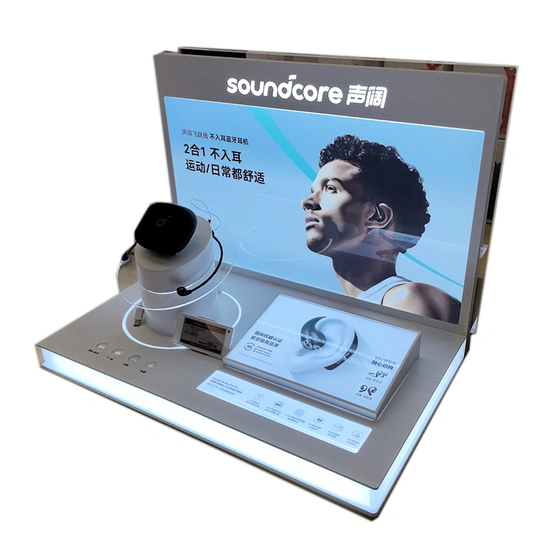  LED Bluetooth earphone display Stand