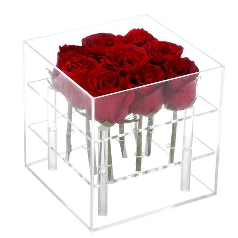 Clear Acrylic flower Box