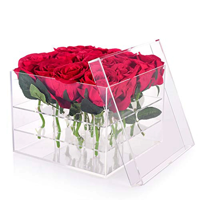 Clear Acrylic flower Box