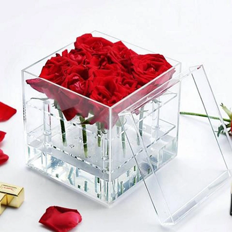 Clear Acrylic flower Box