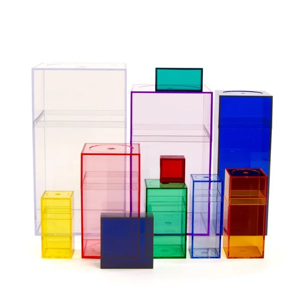 Acrylic Color Square  box