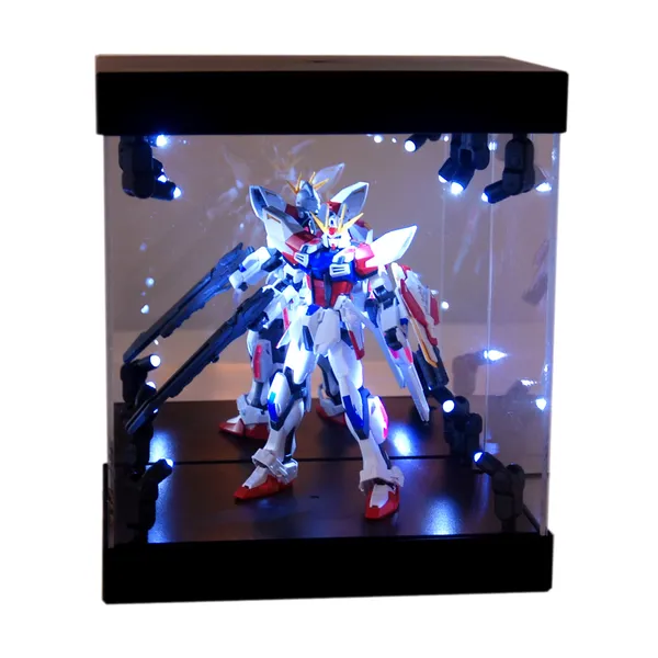 Acrylic LED toy figure Display Case 