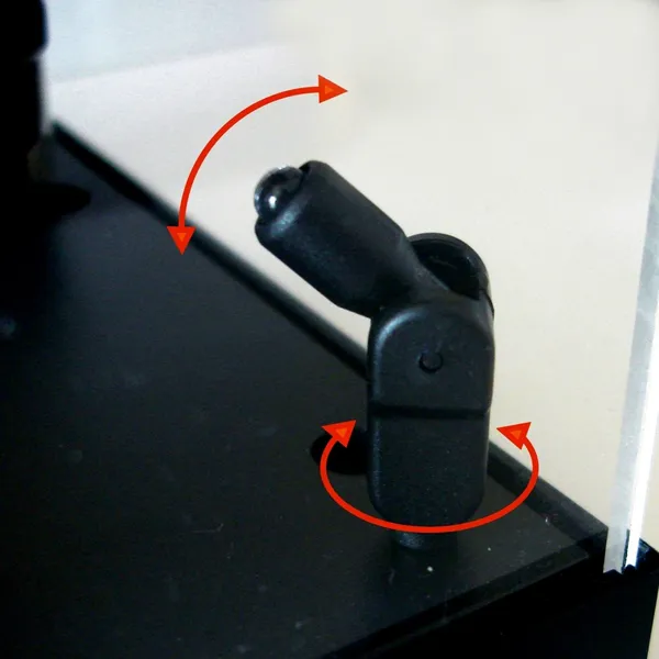 Acrylic LED toy figure Display Case 