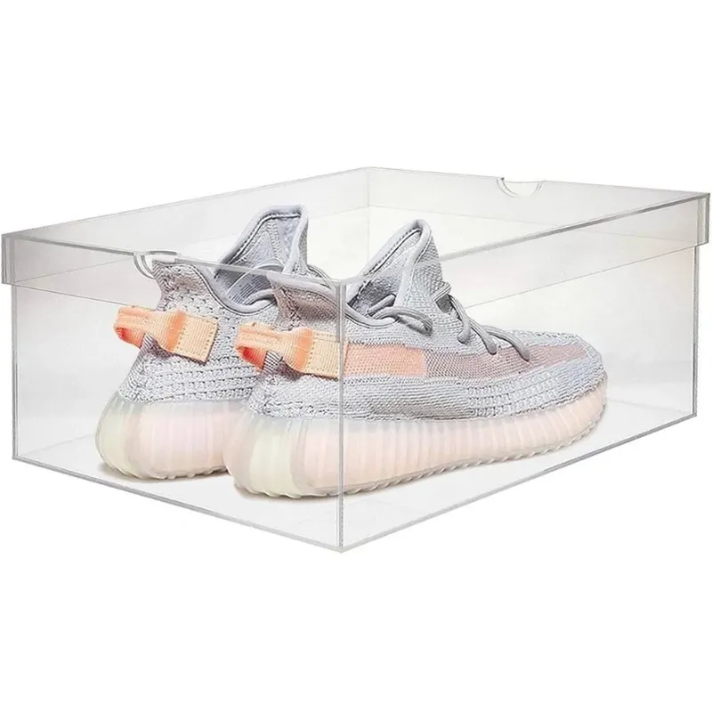 Clear  Acrylic shoes Boxes 