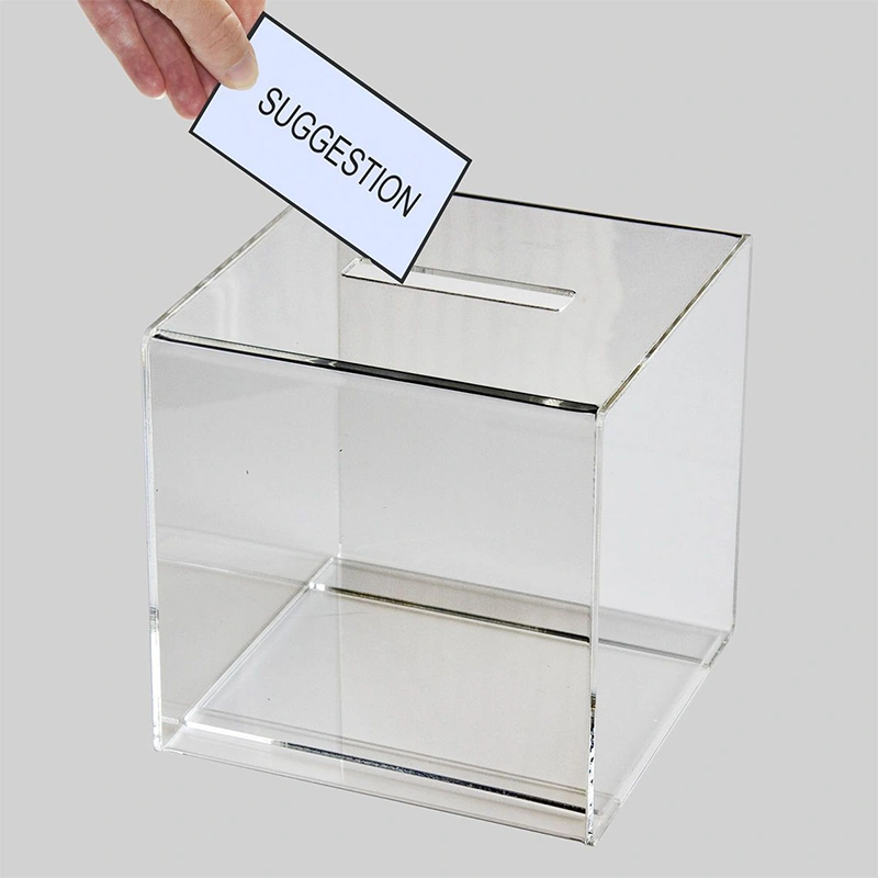  Acrylic suggestion box