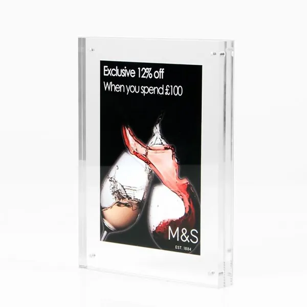 Clear Acrylic photo frame