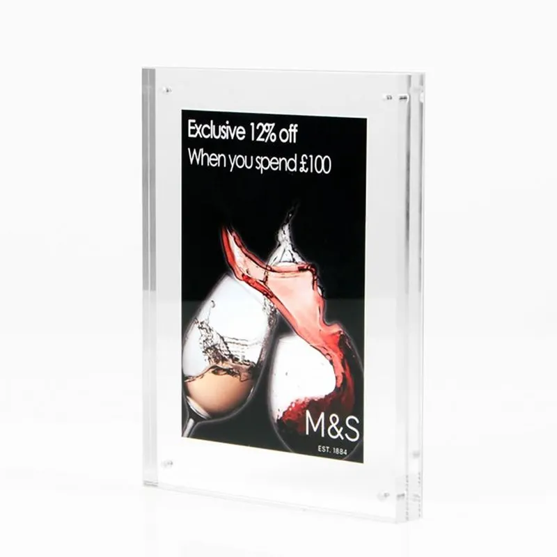 Clear Acrylic photo frame