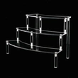 3 Tier Clear Acrylic Riser,Acrylic display riser