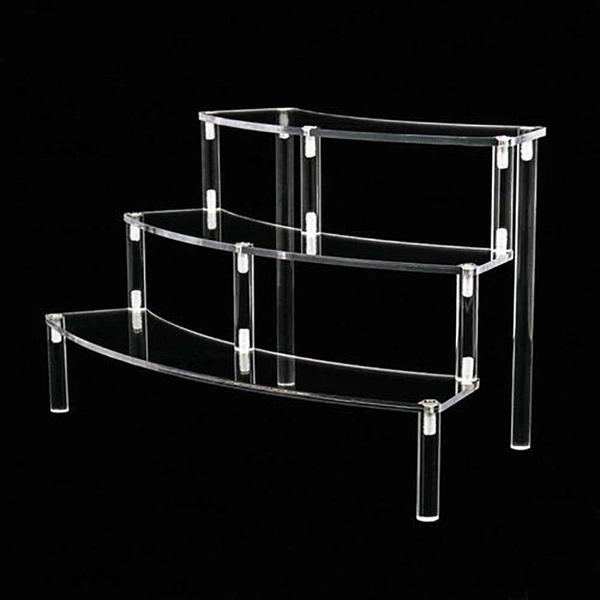 3 Tier Clear Acrylic Riser,Acrylic display riser