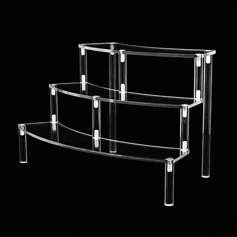 3 Tier Clear Acrylic Riser,Acrylic display riser
